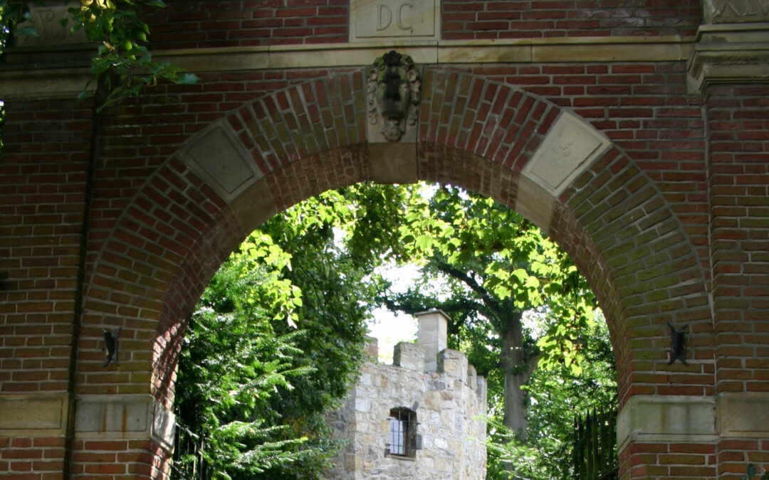 Explosion auf der Burg