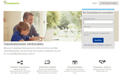 Die genealogische Datenbank der Mormonen