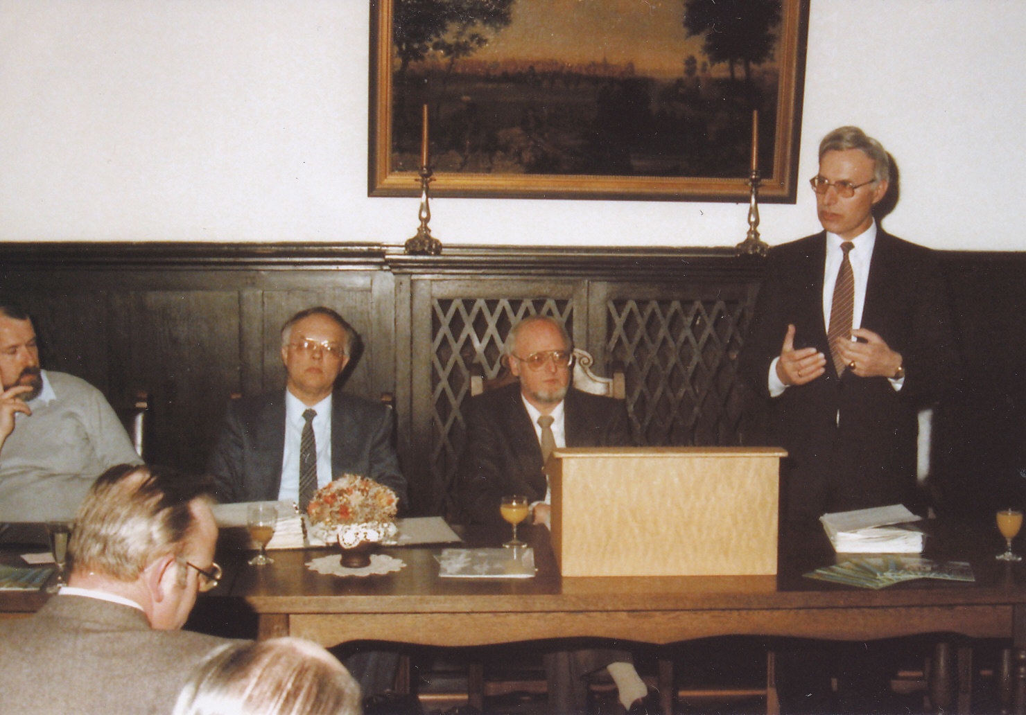 Die Gründung des Heimatvereins Lingener Land im historischen Rathaus Lingen am 16.4.1986