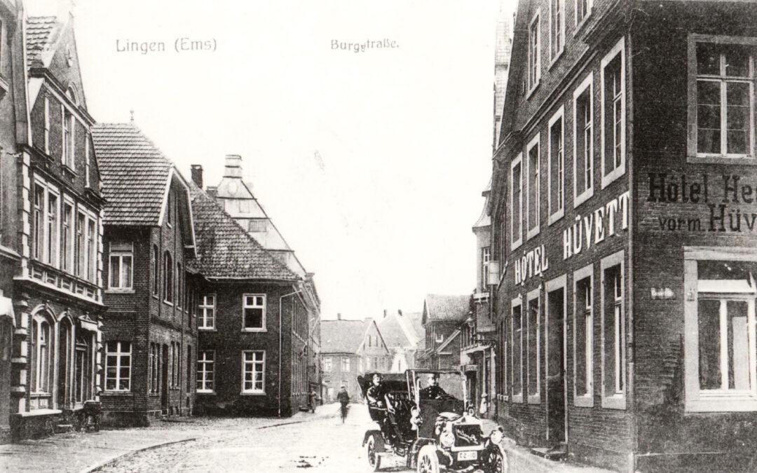 Das Hotel Hüvett in der Burgstraße