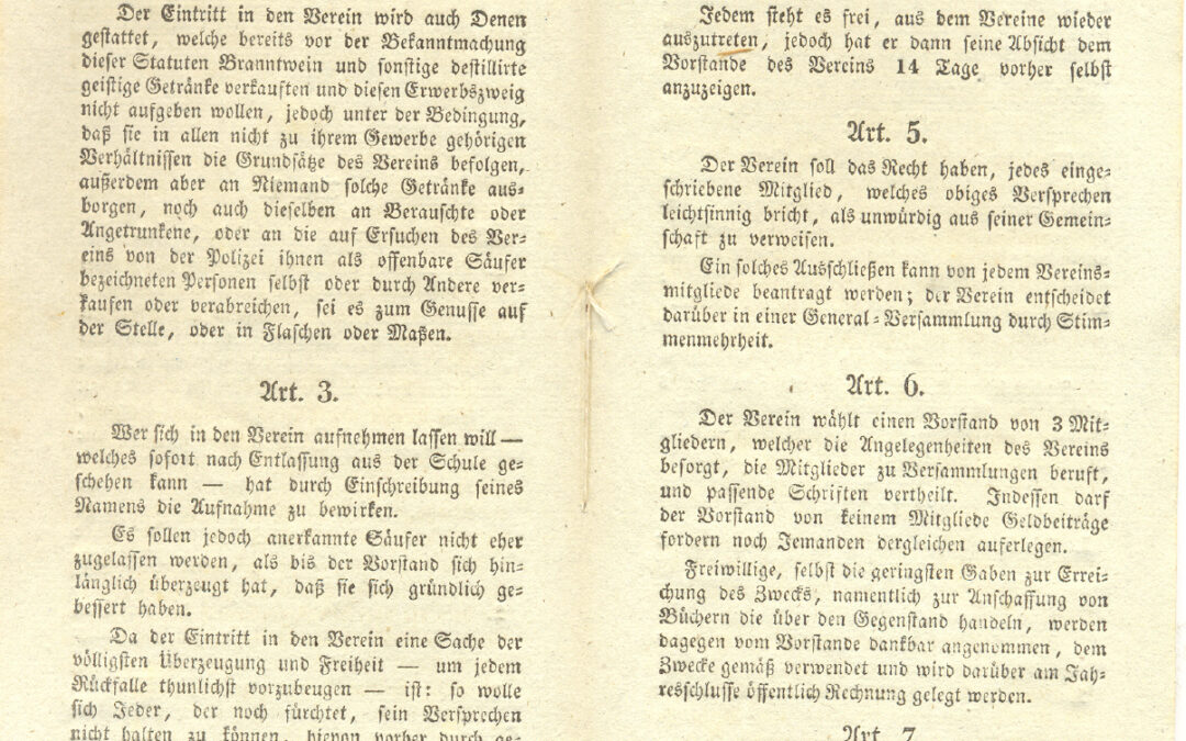 Der Enthaltsamkeitsverein